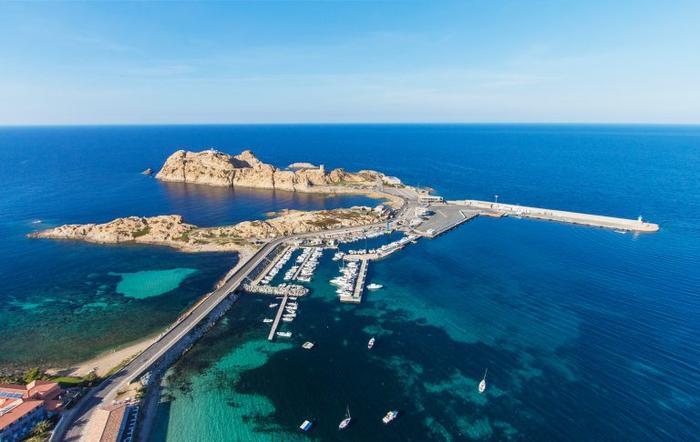 L'île rousse - Corse - Port - Aménagement ZMEL