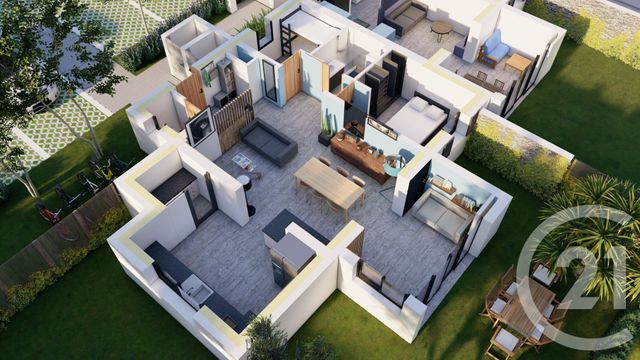 Appartement T3 à vendre - 3 pièces - 72.88 m2 - LUMIO - 202 - CORSE - Century 21 Dary Immobilier