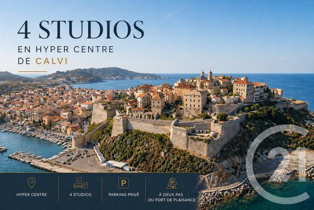 Appartement T4 à vendre CALVI