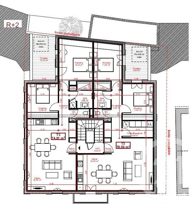 Appartement T3 à vendre - 3 pièces - 77.21 m2 - ST FLORENT - 202 - CORSE - Century 21 Dary Immobilier