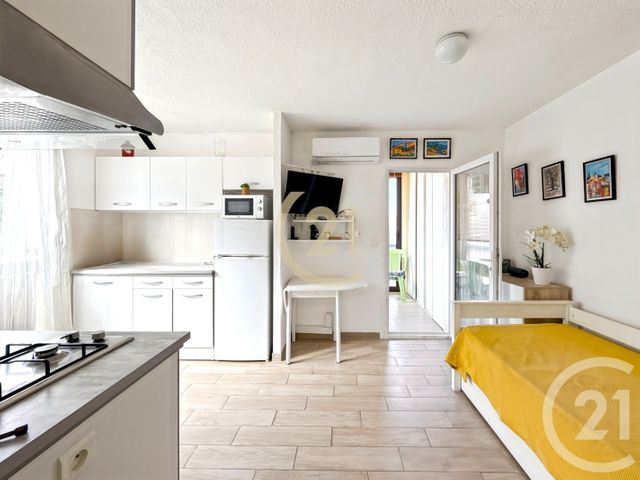 Appartement Studio Cabine à vendre - 1 pièce - 24.16 m2 - CALVI - 202 - CORSE - Century 21 Dary Immobilier